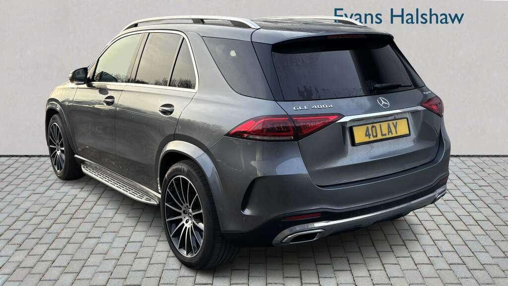 Mercedes-Benz GLE Class 400D 4Matic Amg Line Prem 9G-tronic 7 St 202 KR72NYC Grey #5