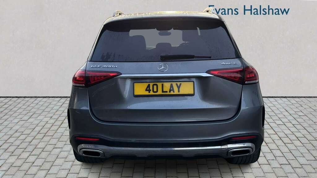 Mercedes-Benz GLE Class 400D 4Matic Amg Line Prem 9G-tronic 7 St 202 KR72NYC Grey #4