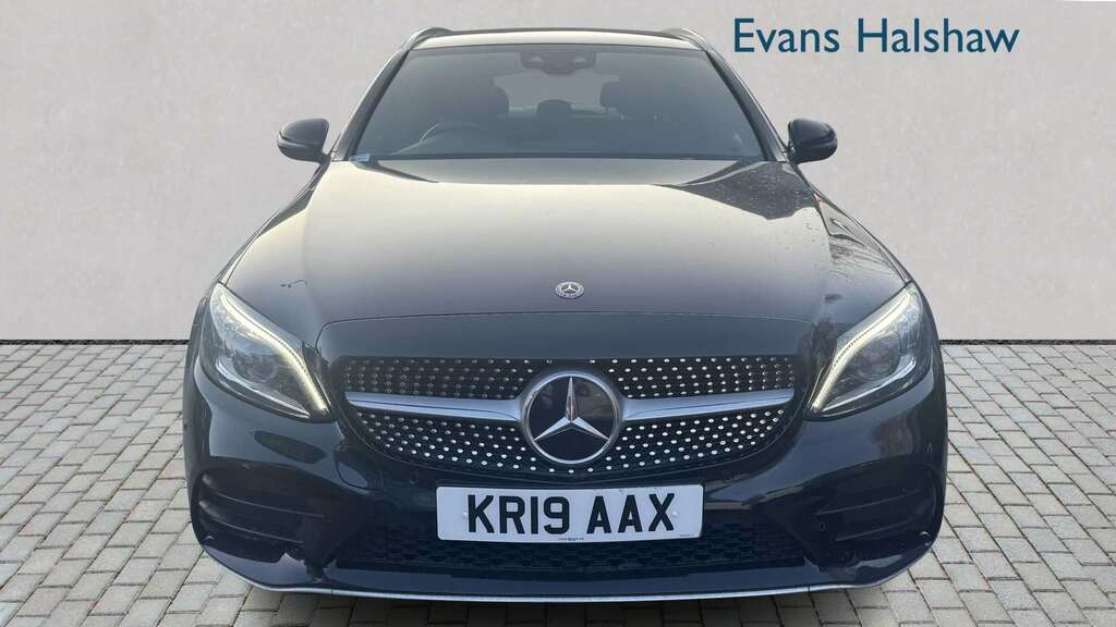 Mercedes-Benz C Class C300d Amg Line 9G-tronic 2019 KR19AAX Black #5