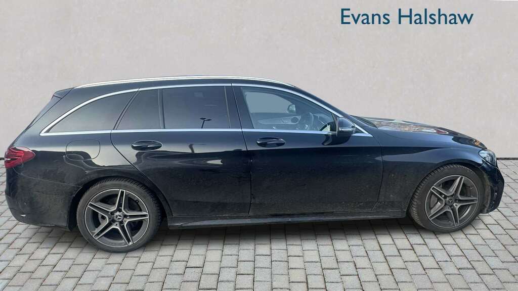 Mercedes-Benz C Class C300d Amg Line 9G-tronic 2019 Black