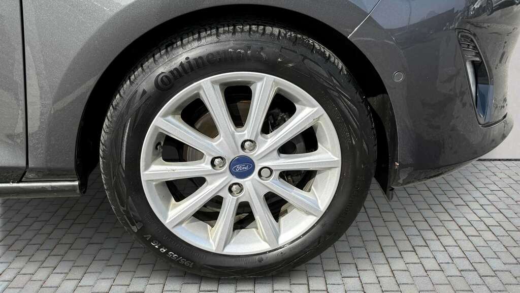 Ford Fiesta 1.0 Ecoboost 125 Titanium 2018 MX68TUV Grey #4