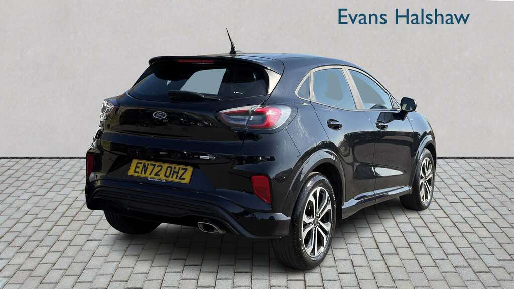 Ford Puma 1.0 Ecoboost Hybrid Mhev St-line Dct 2023 EN72OHZ Black #2