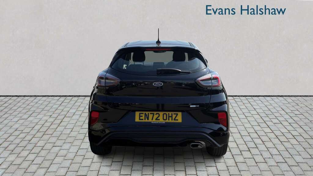 Ford Puma 1.0 Ecoboost Hybrid Mhev St-line Dct 2023 EN72OHZ Black #5