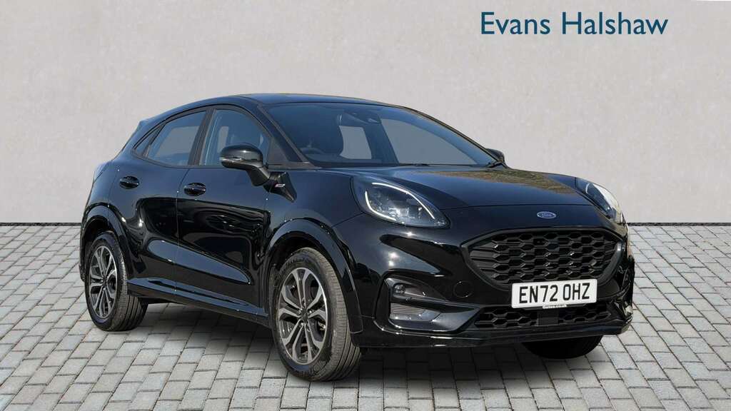 Ford Puma 1.0 Ecoboost Hybrid Mhev St-line Dct 2023 Black