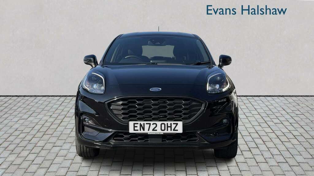 Ford Puma 1.0 Ecoboost Hybrid Mhev St-line Dct 2023 EN72OHZ Black #4