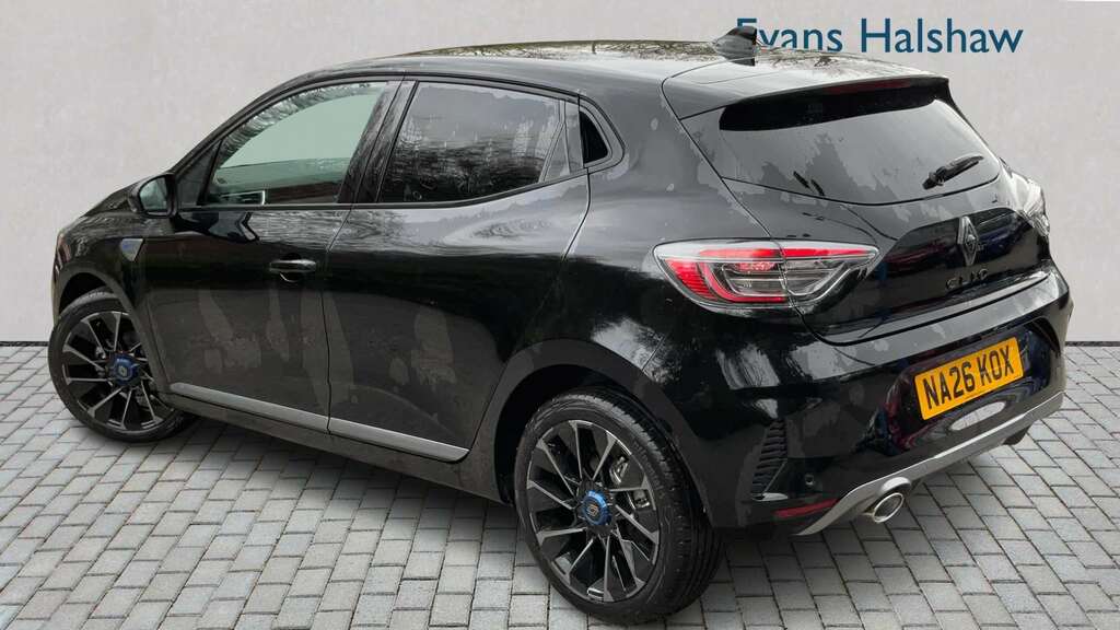 Renault Clio 1.0 Tce 90 Techno Esprit Alpine 2026 NA26KOX Black #2