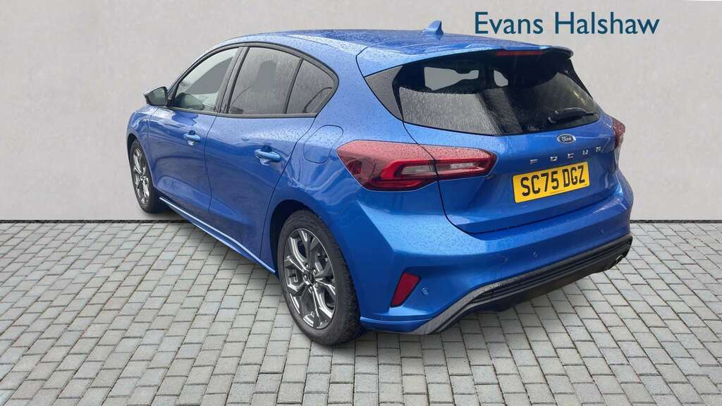 Ford Focus 1.0 Ecoboost Hybrid Mhev St-line 2025 SC75DGZ Blue #4