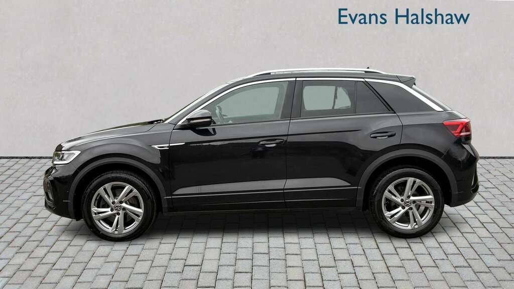 Volkswagen T-Roc 2.0 Tdi 150 Evo R-line Dsg 2022 Black #4