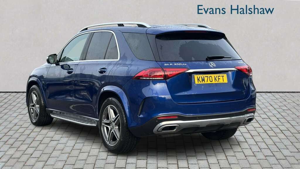 Mercedes-Benz GLE Class 350De 4Matic Amg Line Premium 9G-tronic 2020 KM70KFT Blue #2