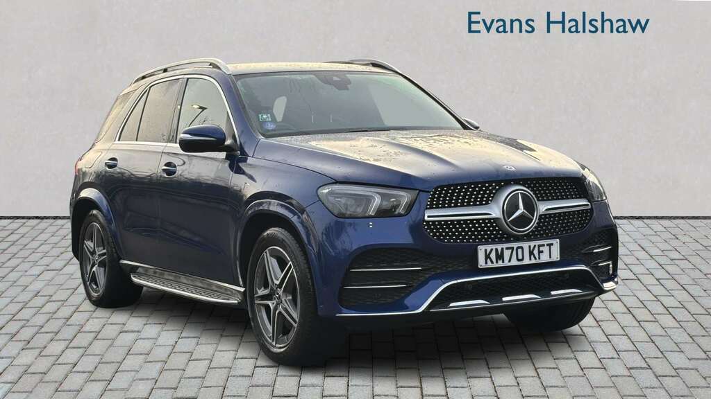 Mercedes-Benz GLE Class 350De 4Matic Amg Line Premium 9G-tronic 2020 Blue