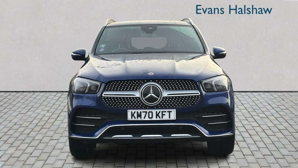 Mercedes-Benz GLE Class 350De 4Matic Amg Line Premium 9G-tronic 2020 KM70KFT Blue #4