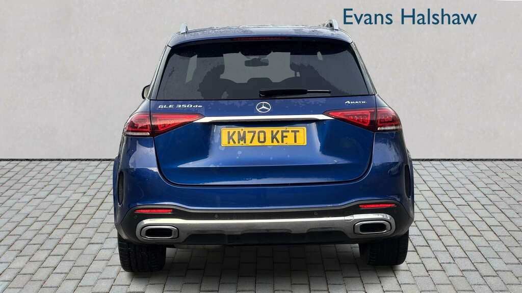 Mercedes-Benz GLE Class 350De 4Matic Amg Line Premium 9G-tronic 2020 KM70KFT Blue #5