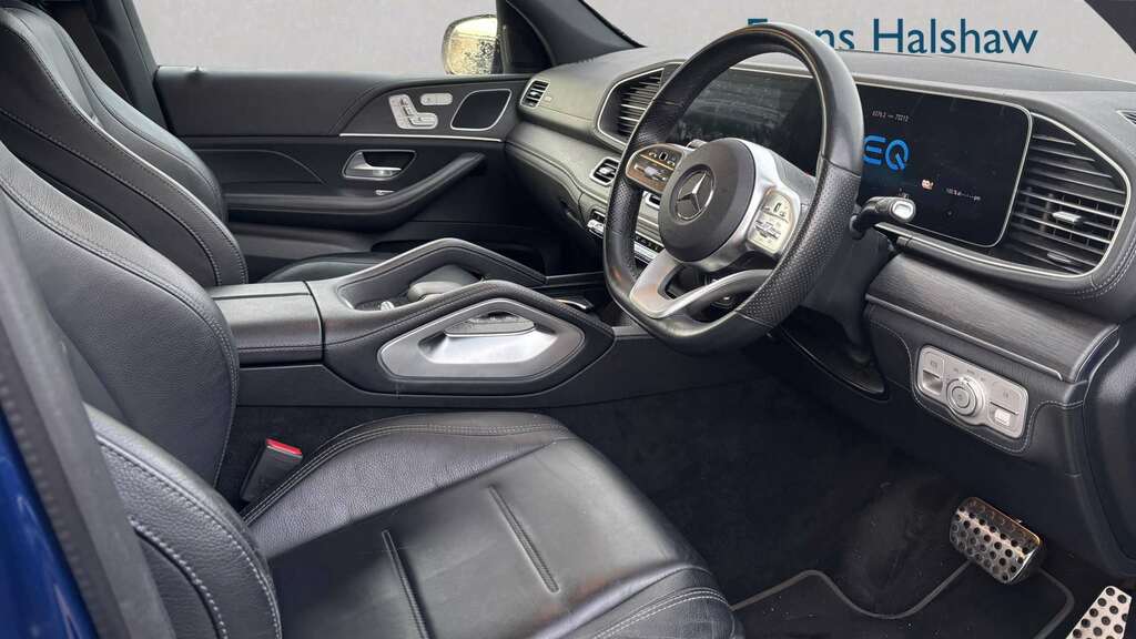 Mercedes-Benz GLE Class 350De 4Matic Amg Line Premium 9G-tronic 2020 KM70KFT Blue #3