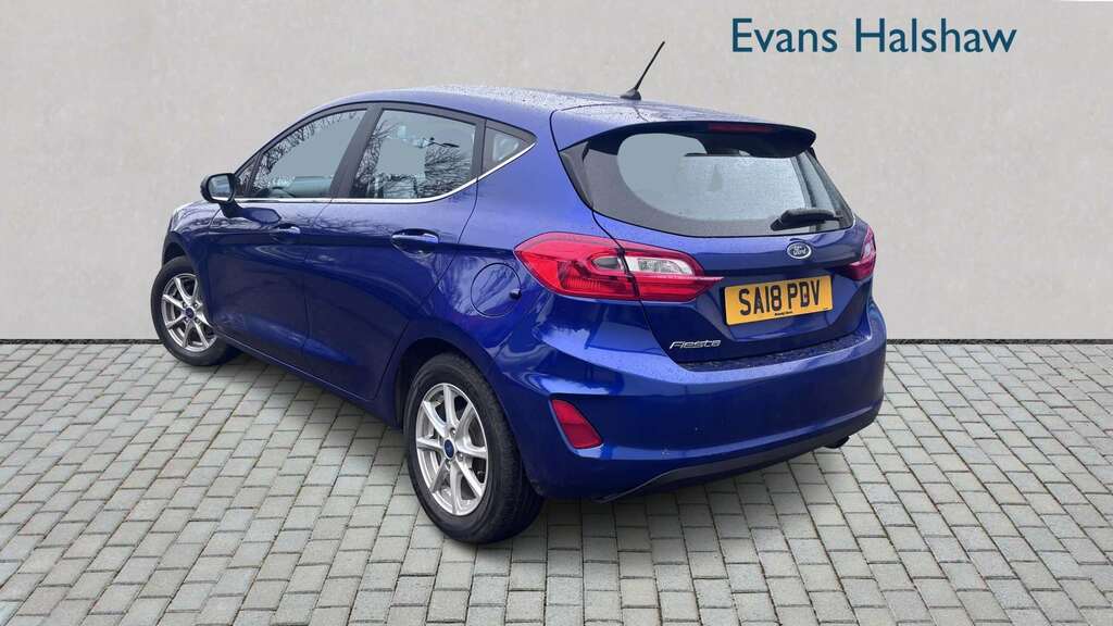 Ford Fiesta 1.0 Ecoboost Zetec 2018 SA18PDV Blue #2