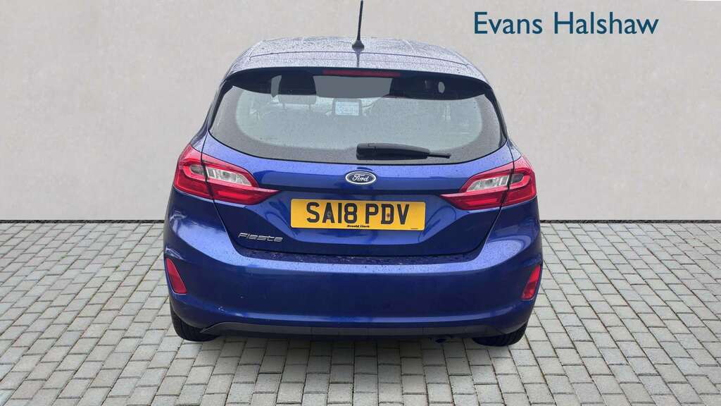 Ford Fiesta 1.0 Ecoboost Zetec 2018 SA18PDV Blue #4