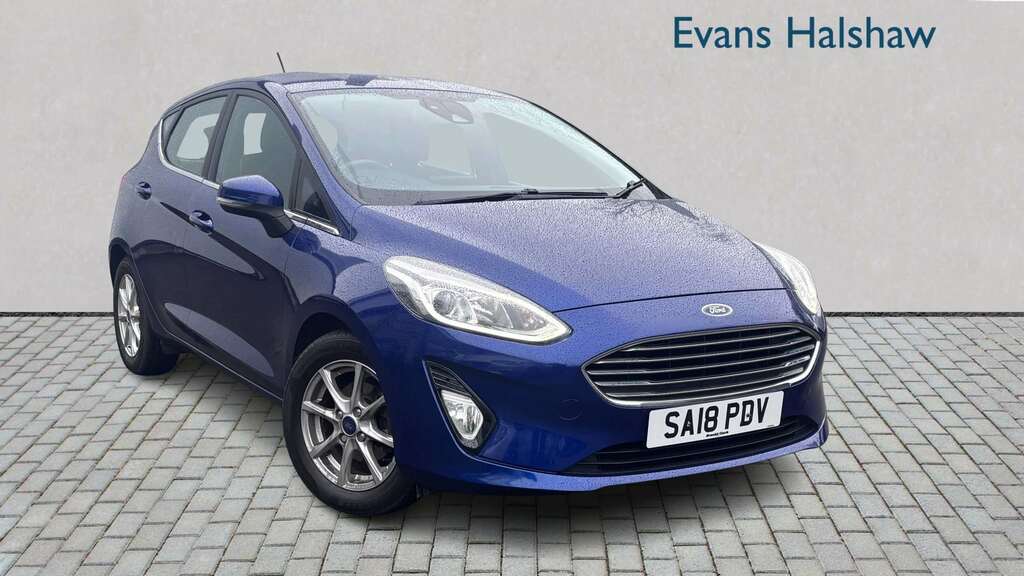 Ford Fiesta 1.0 Ecoboost Zetec 2018 Blue