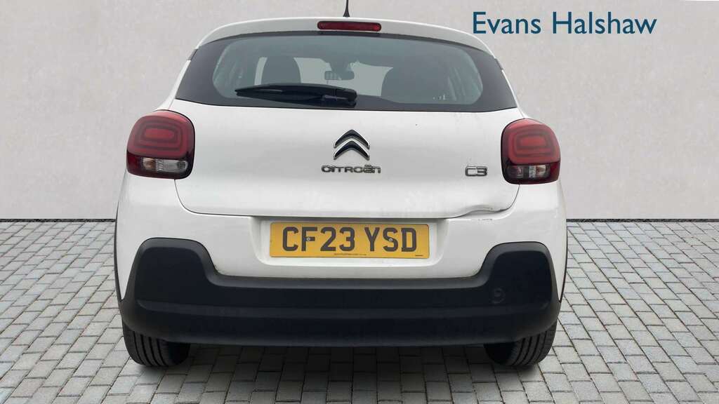 Citroen C3 1.2 Puretech You 2023 CF23YSD White #4