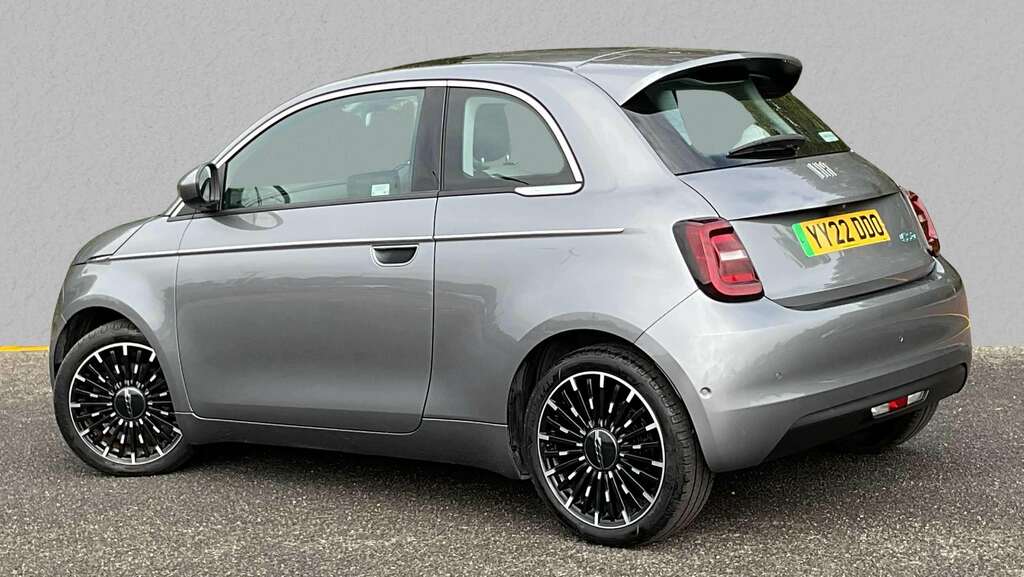 Fiat 500 87Kw La Prima 42Kwh 2022 YY22DDO Grey #2