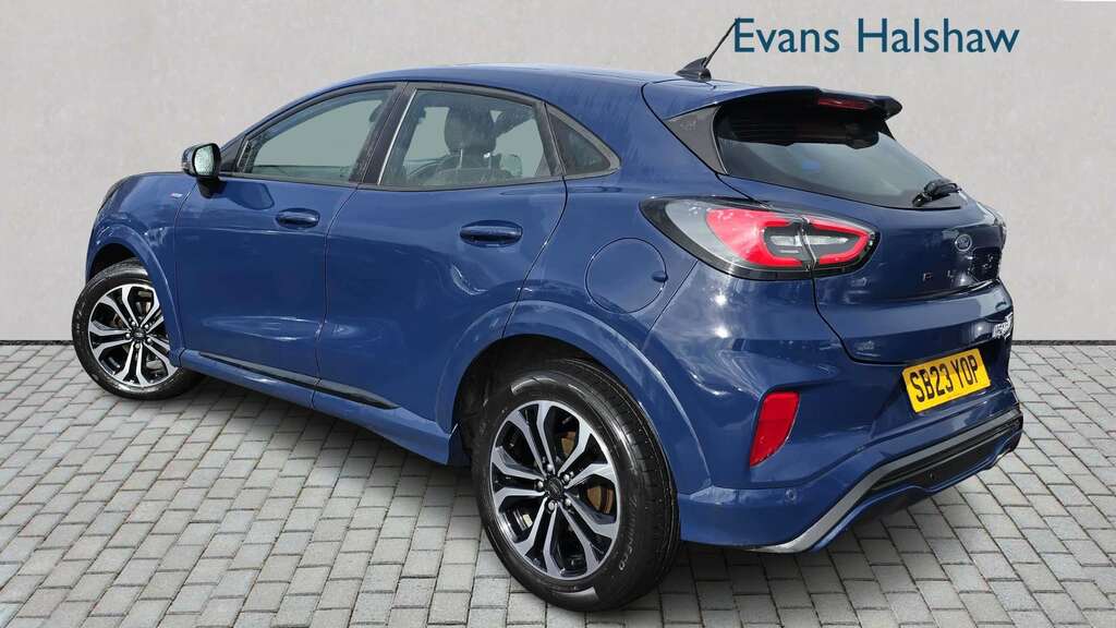 Ford Puma 1.0 Ecoboost Hybrid Mhev St-line 2023 SB23YOP Blue #2
