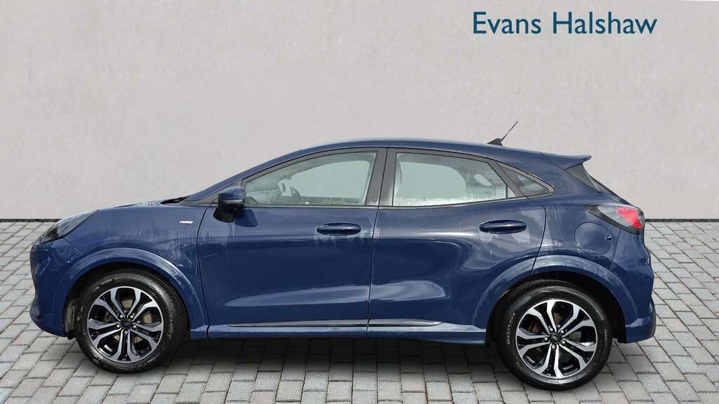 Ford Puma 1.0 Ecoboost Hybrid Mhev St-line 2023 SB23YOP Blue #4