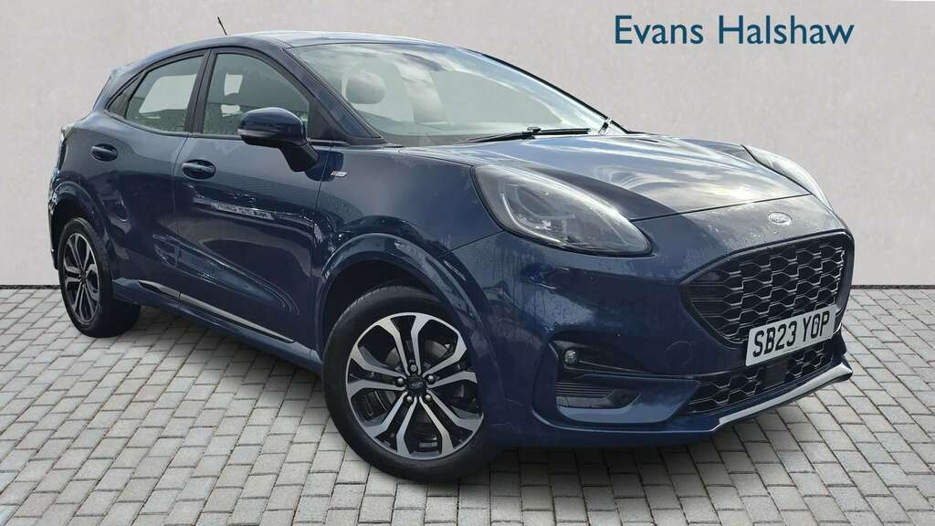 Ford Puma 1.0 Ecoboost Hybrid Mhev St-line 2023 Blue