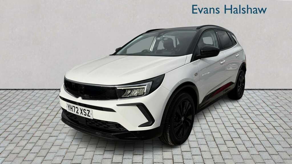 Vauxhall Grandland 1.2 Turbo Gs Line 2022 YH72XSZ White #3