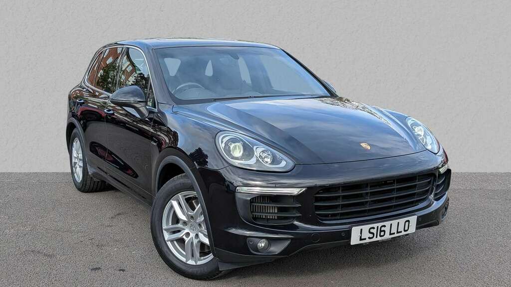 Porsche Cayenne S Tiptronic S 2016 Black