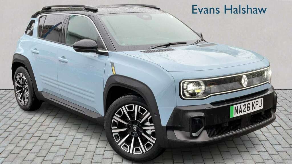 Renault 4 E-Tech 110Kw Iconic 52Kwh Comfort Range 2026 Blue
