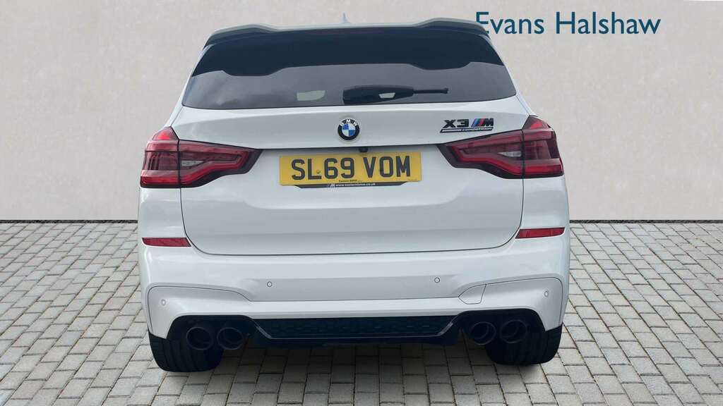 BMW X3 M Xdrive Competition Step 2019 SL69VOM White #4