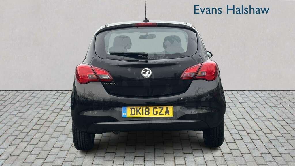 Vauxhall Corsa 1.4 75 Design 2018 DK18GZA Black #5