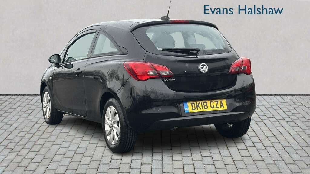 Vauxhall Corsa 1.4 75 Design 2018 DK18GZA Black #2