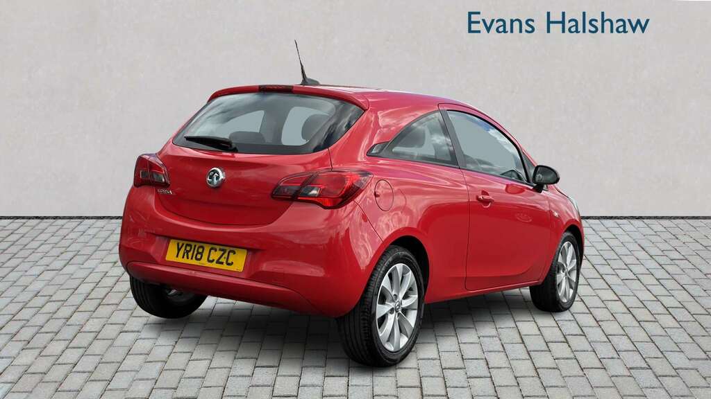 Vauxhall Corsa 1.4 75 Energy Ac 2018 YR18CZC Red #2