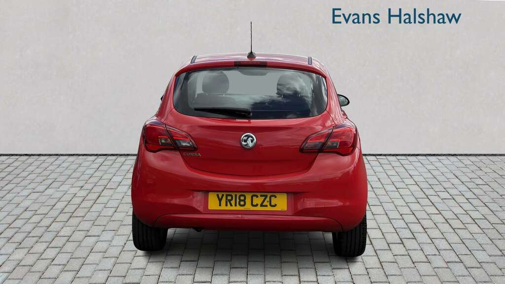 Vauxhall Corsa 1.4 75 Energy Ac 2018 YR18CZC Red #5
