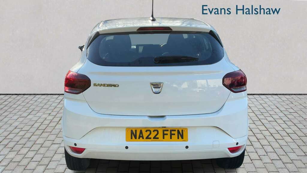 Dacia Sandero 1.0 Tce Comfort 2022 NA22FFN White #5