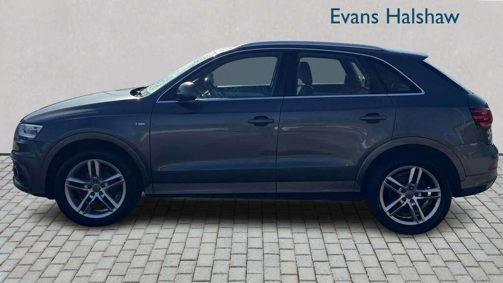 Audi Q3 2.0 Tdi 177 Quattro S Line S Tronic 2013 Grey #4