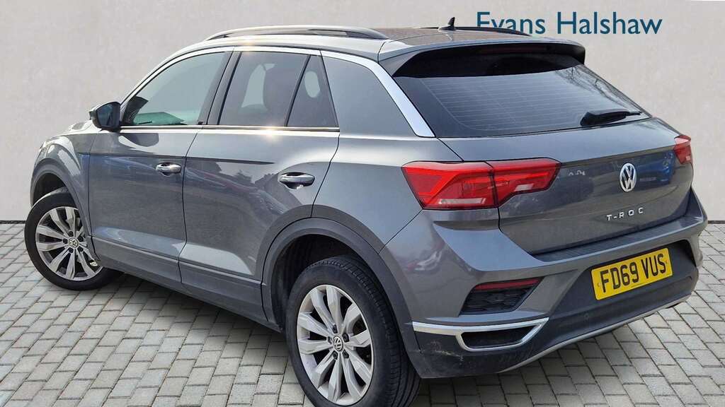 Volkswagen T-Roc 1.0 Tsi Se 2020 FD69VUS Grey #2