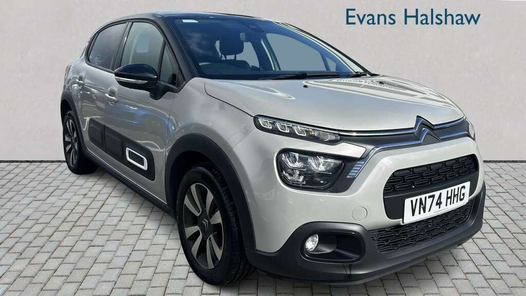 Citroen C3 1.2 Puretech 110 Plus Eat6 2024 VN74HHG Grey #3
