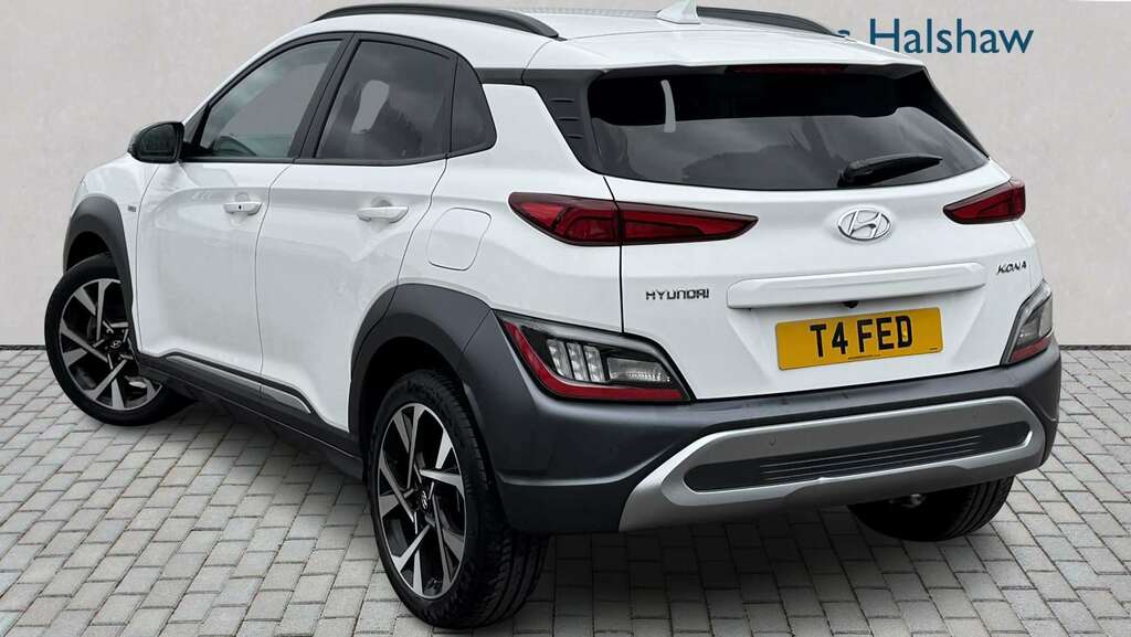 Hyundai Kona 1.0 Tgdi 48V Mhev Premium 2022 White #3