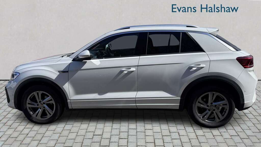 Volkswagen T-Roc 1.5 Tsi R-line Dsg 2024 MH73EUU White #6