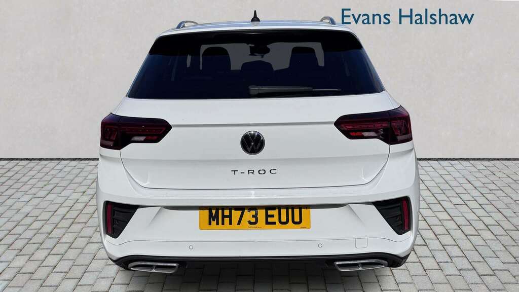 Volkswagen T-Roc 1.5 Tsi R-line Dsg 2024 MH73EUU White #5