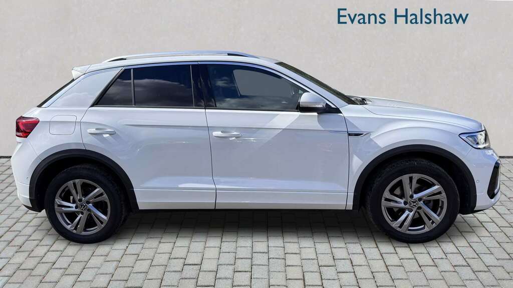 Volkswagen T-Roc 1.5 Tsi R-line Dsg 2024 MH73EUU White #4