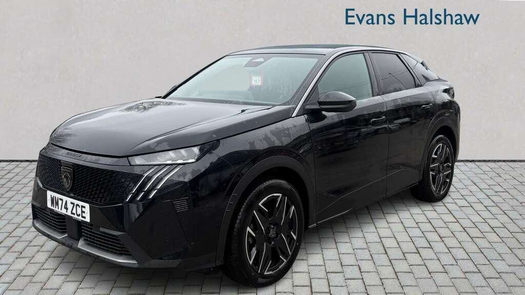 Peugeot 3008 1.2 Hybrid 136 Gt E-dsc6 2025 WM74ZCE Black #2