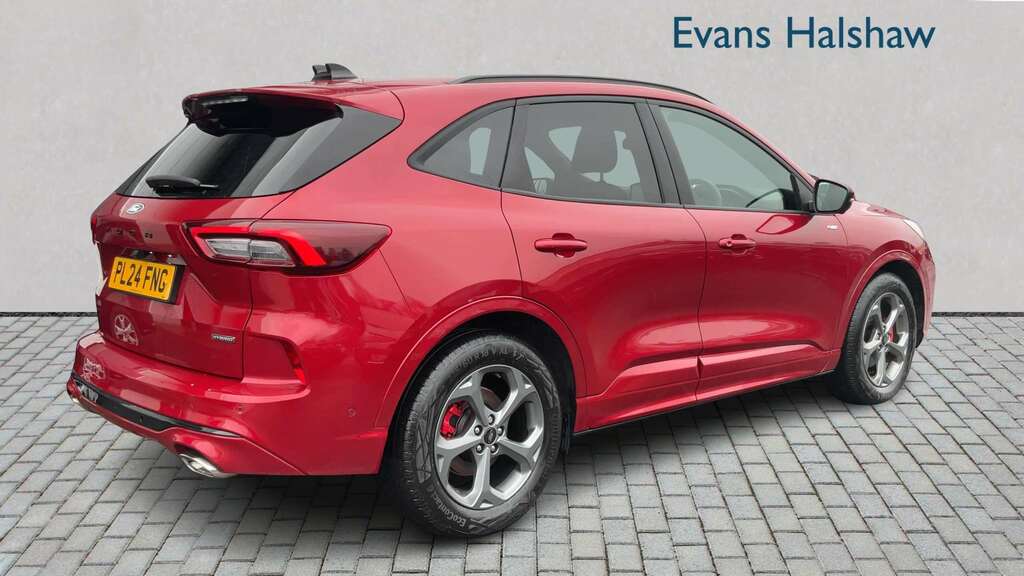 Ford Kuga 2.5 Fhev St-line Cvt 2024 PL24FNG Red #2