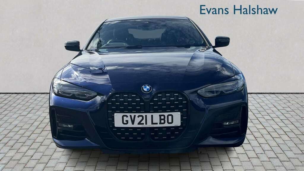 BMW 4 Series 420D Xdrive Mht M Sport Pro Edition Step GV21LBO Blue #2