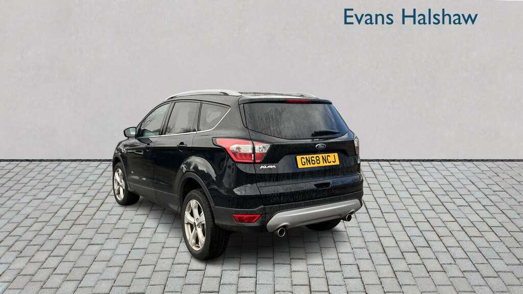 Ford Kuga 2.0 Tdci 180 Titanium 2018 GN68NCJ Black #2