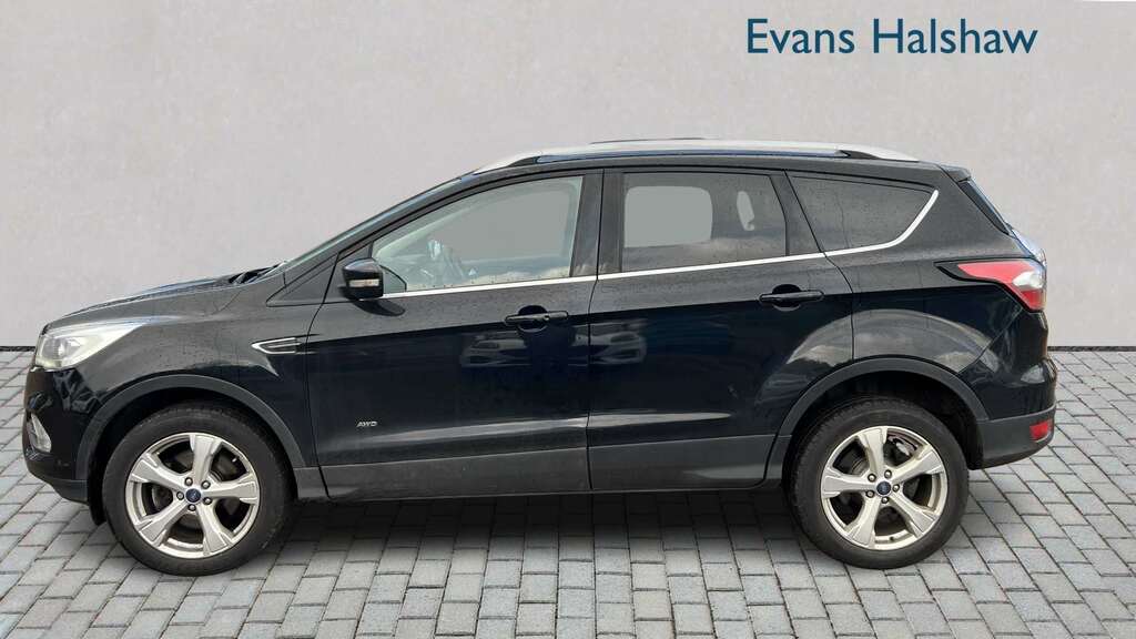 Ford Kuga 2.0 Tdci 180 Titanium 2018 GN68NCJ Black #4