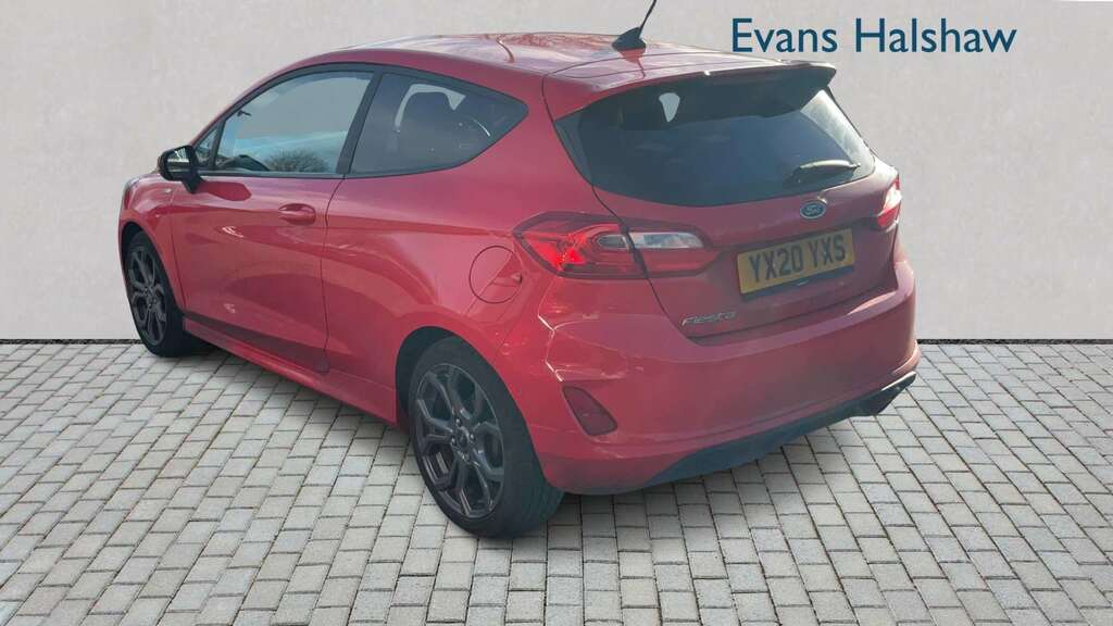 Ford Fiesta 1.0 Ecoboost 95 St-line Edition 2020 YX20YXS Red #5