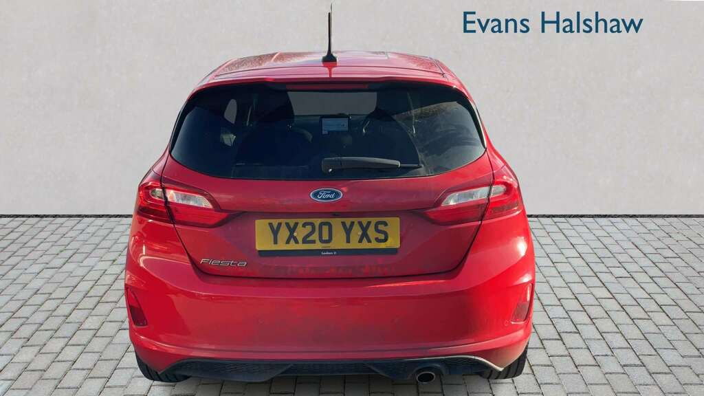 Ford Fiesta 1.0 Ecoboost 95 St-line Edition 2020 YX20YXS Red #6