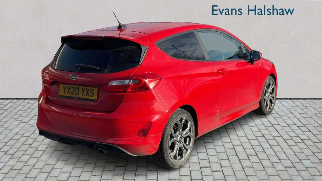 Ford Fiesta 1.0 Ecoboost 95 St-line Edition 2020 YX20YXS Red #4
