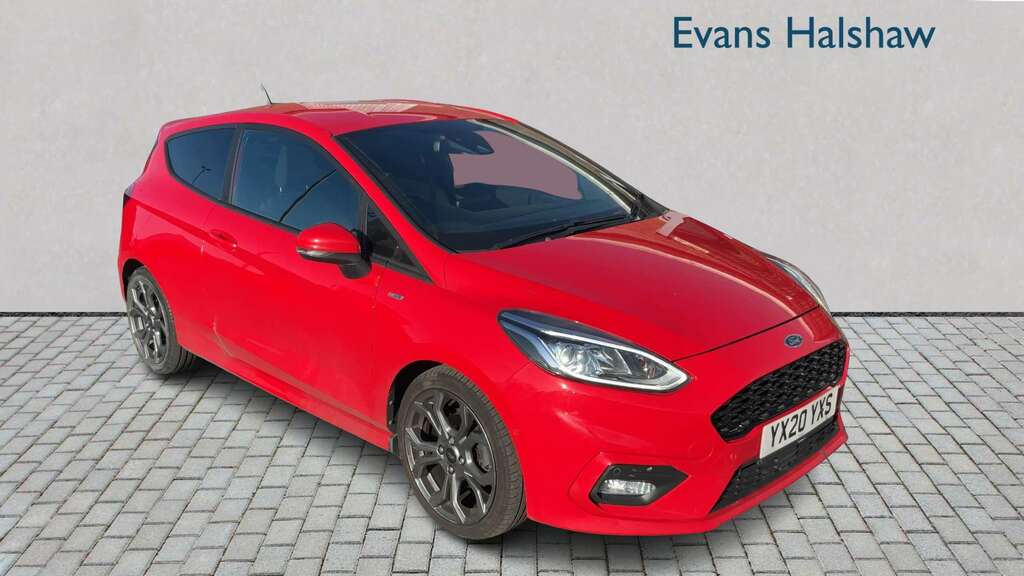 Ford Fiesta 1.0 Ecoboost 95 St-line Edition 2020 YX20YXS Red #2